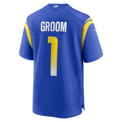Number 1 Groom  Game Jersey - Los Angeles Rams Jerseys