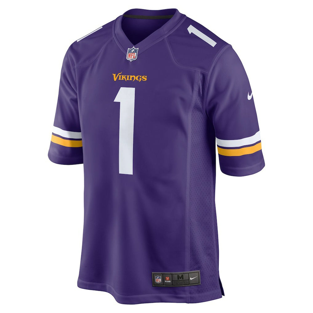 Number 1 Groom  Game Jersey - Minnesota Vikings Jerseys