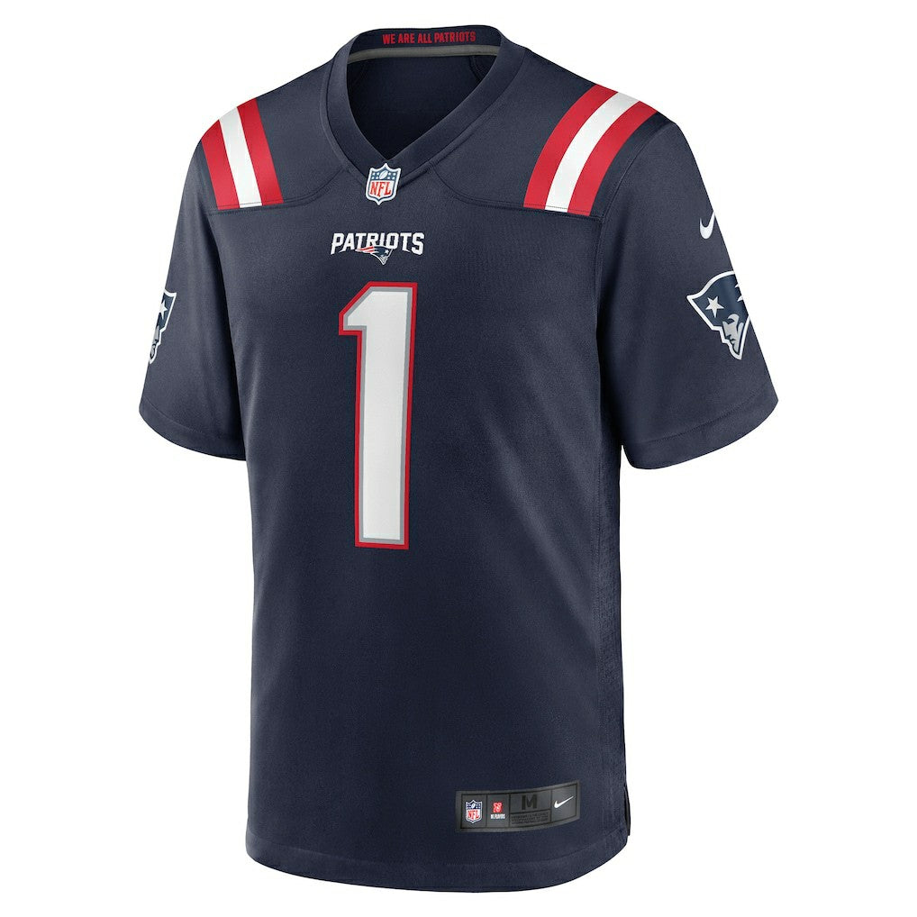 Number 1 Groom  Game Jersey - New England Patriots Jerseys