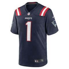 Number 1 Groom  Game Jersey - New England Patriots Jerseys