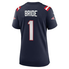 Number 1 Bride  Women's Game Jersey - New England Patriots Jerseys