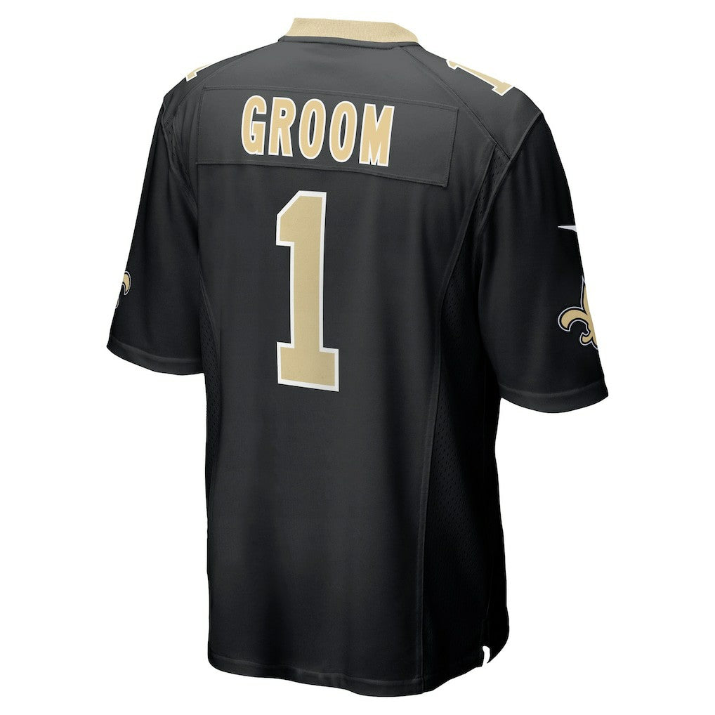 Number 1 Groom  Game Jersey - New Orleans Saints Jerseys