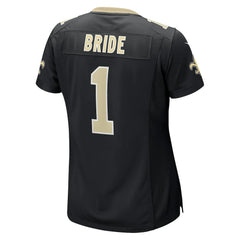 Number 1 Bride  Women's Game Jersey - New Orleans Saints Jerseys