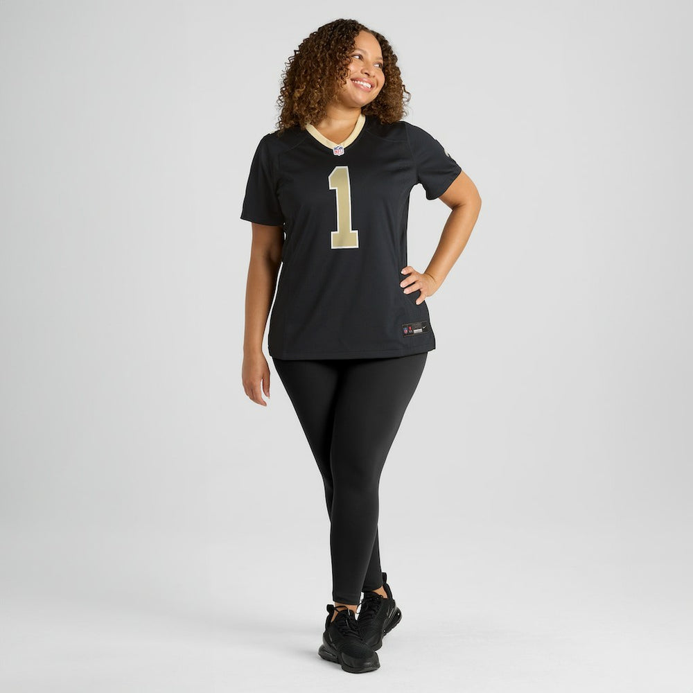 Number 1 Bride  Women's Game Jersey - New Orleans Saints Jerseys
