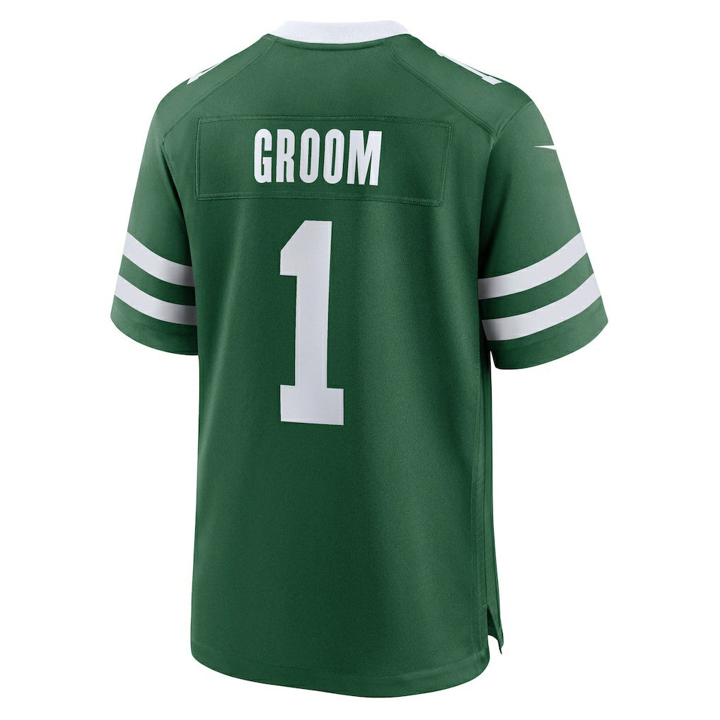 Number 1 Groom  Game Jersey - New York Jets Jerseys