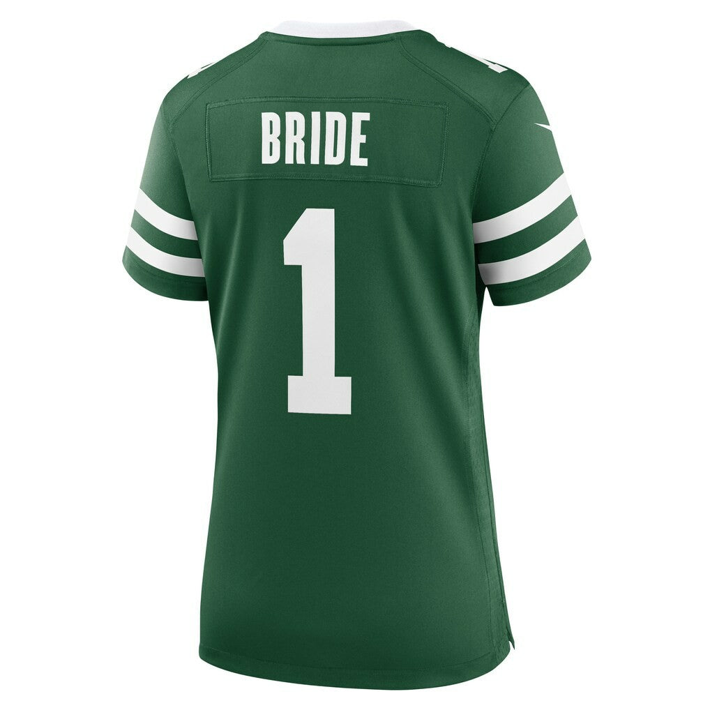 Number 1 Bride  Women's Game Jersey - New York Jets Jerseys
