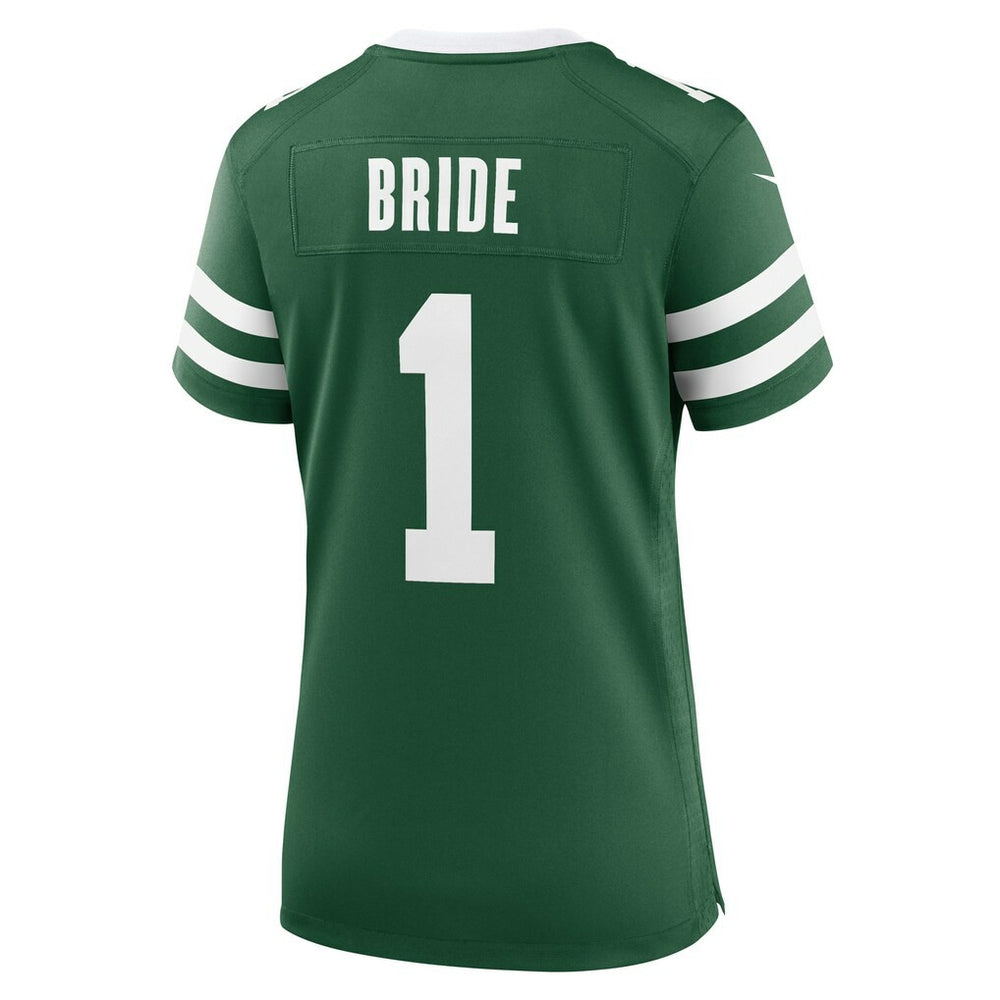 Number 1 Bride  Women's Game Jersey - New York Jets Jerseys