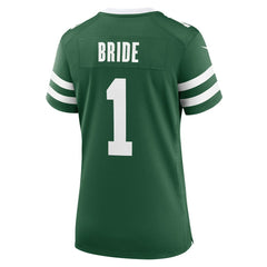 Number 1 Bride  Women's Game Jersey - New York Jets Jerseys