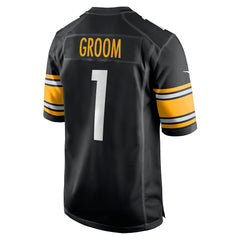 Number 1 Groom  Game Jersey - Pittsburgh Steelers Jerseys