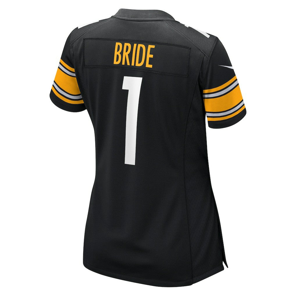 Number 1 Bride  Women's Game Jersey - Pittsburgh Steelers Jerseys