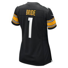 Number 1 Bride  Women's Game Jersey - Pittsburgh Steelers Jerseys
