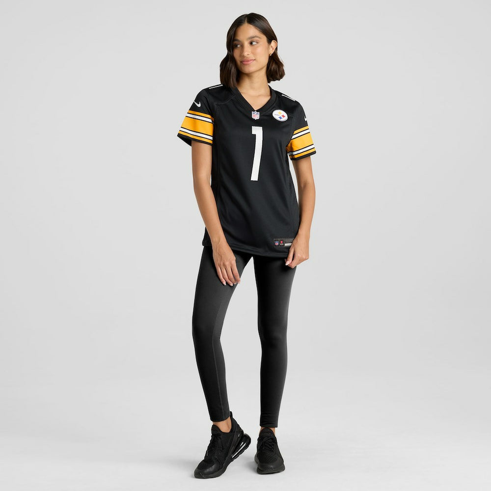 Number 1 Bride  Women's Game Jersey - Pittsburgh Steelers Jerseys