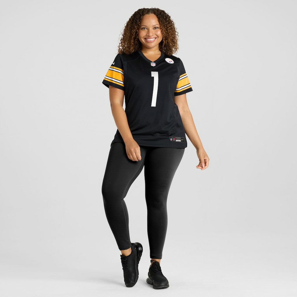 Number 1 Bride  Women's Game Jersey - Pittsburgh Steelers Jerseys