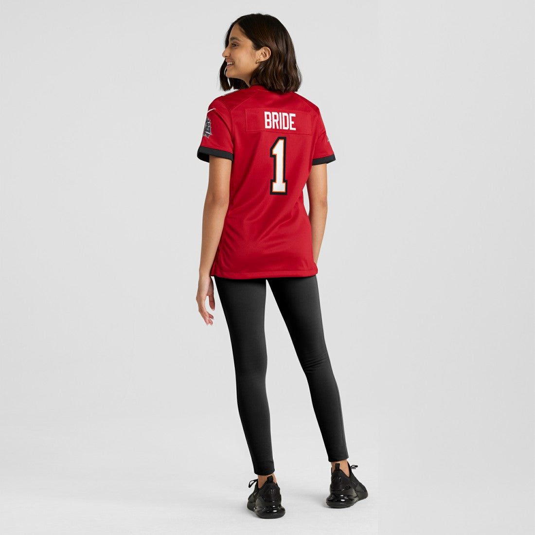Number 1 Bride  Women's Game Jersey - Tampa Bay Buccaneers Jerseys