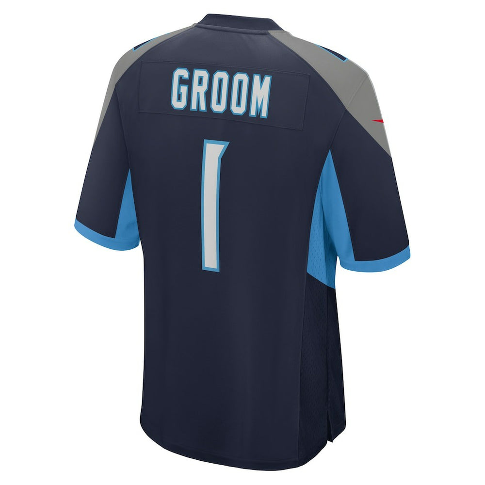 Number 1 Groom  Game Jersey - Tennessee Titans Jerseys