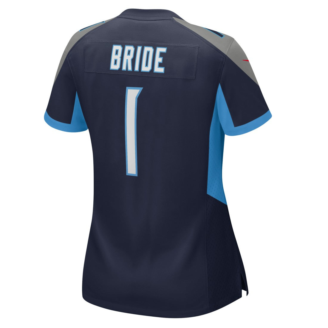 Number 1 Bride  Women's Game Jersey - Tennessee Titans Jerseys