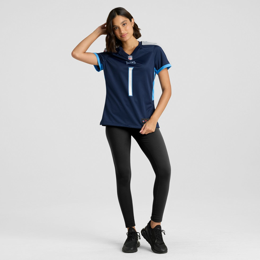 Number 1 Bride  Women's Game Jersey - Tennessee Titans Jerseys