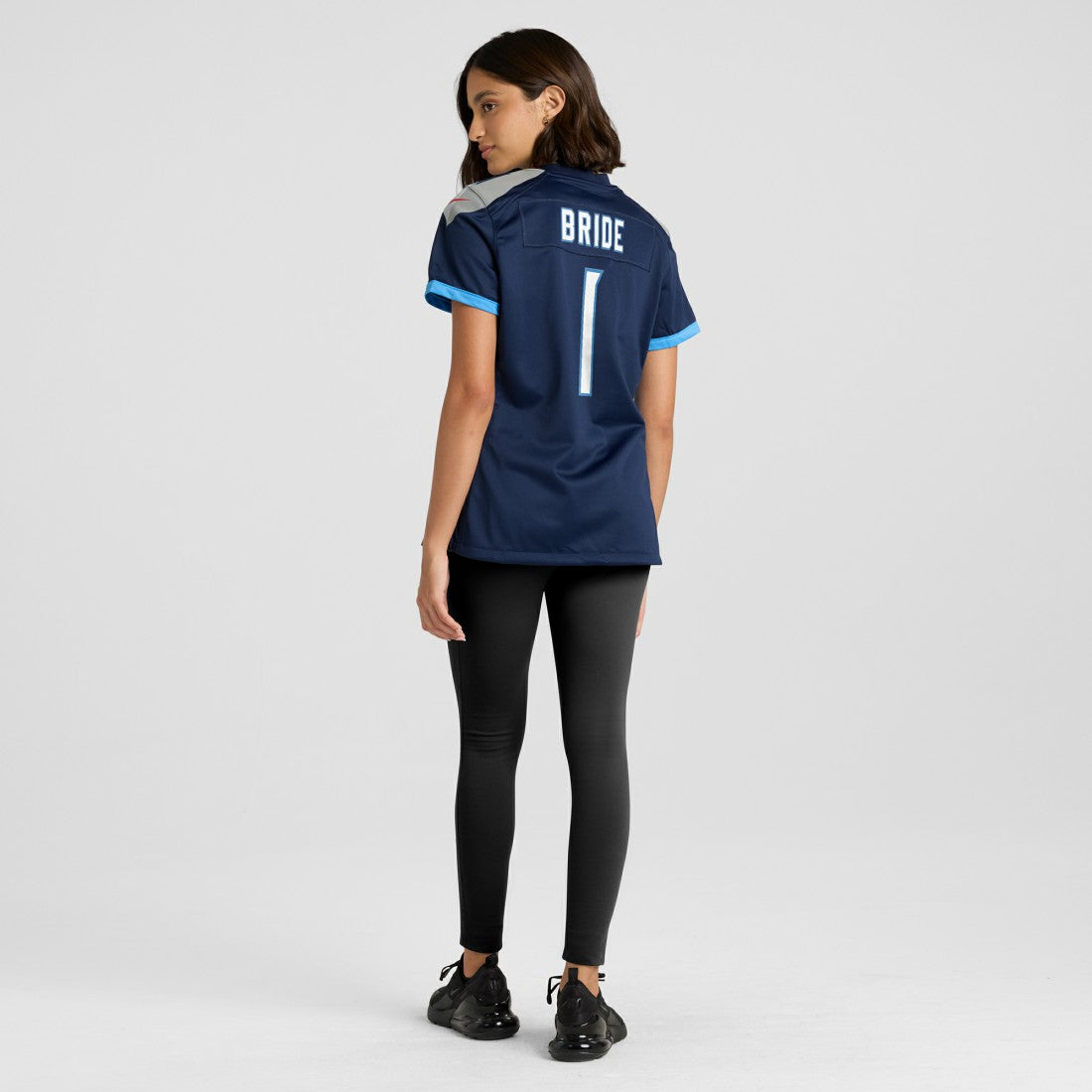 Number 1 Bride  Women's Game Jersey - Tennessee Titans Jerseys