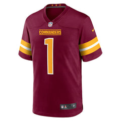 Number 1 Groom  Game Jersey - Washington Commanders Jerseys