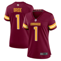Number 1 Bride  Women's Game Jersey - Washington Commanders Jerseys