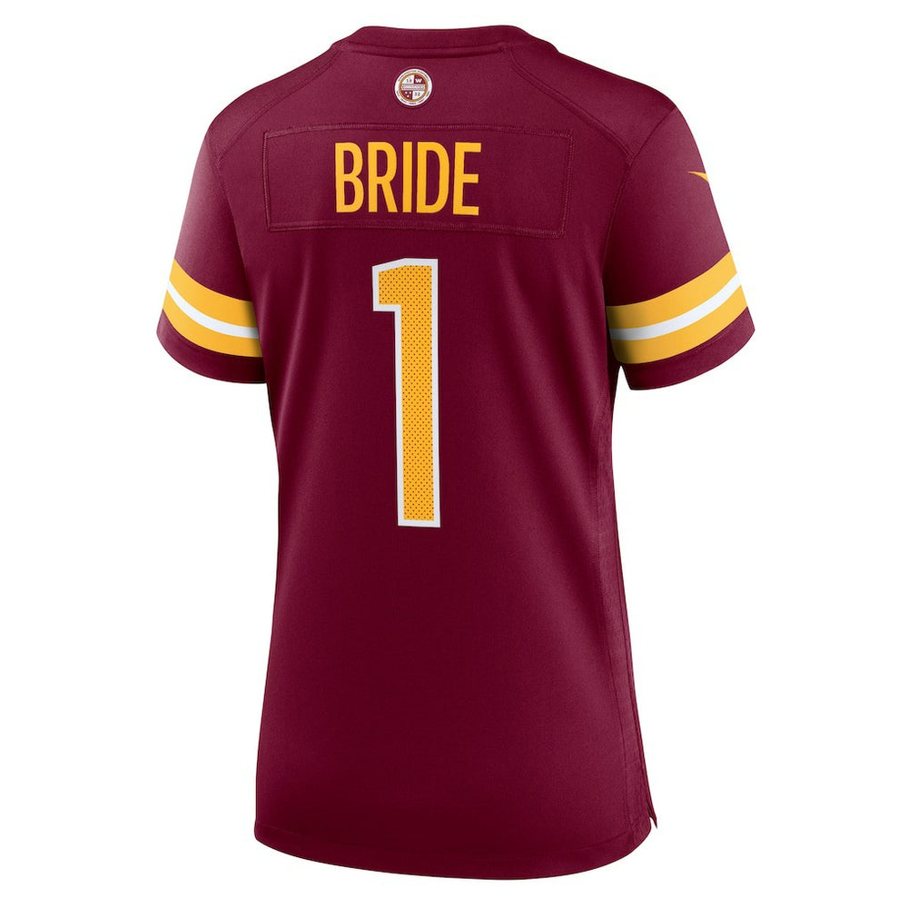 Number 1 Bride  Women's Game Jersey - Washington Commanders Jerseys