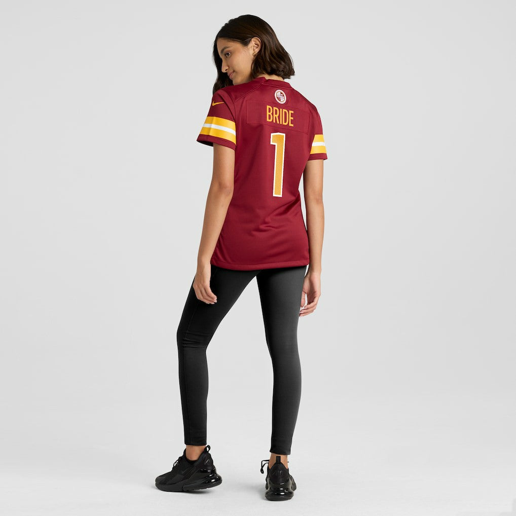 Number 1 Bride  Women's Game Jersey - Washington Commanders Jerseys