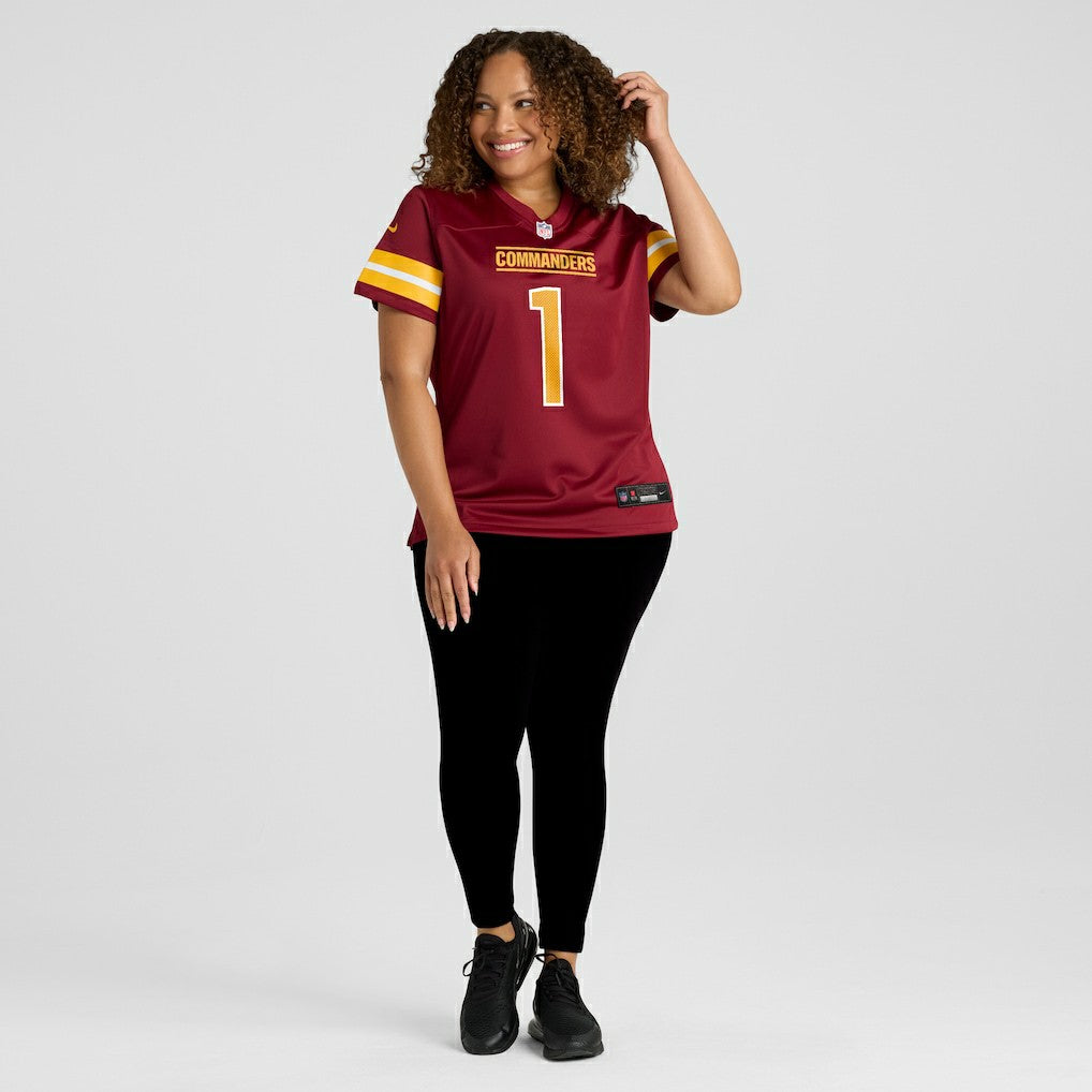Number 1 Bride  Women's Game Jersey - Washington Commanders Jerseys
