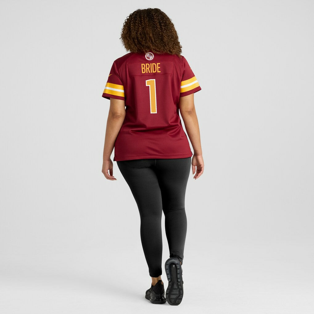 Number 1 Bride  Women's Game Jersey - Washington Commanders Jerseys