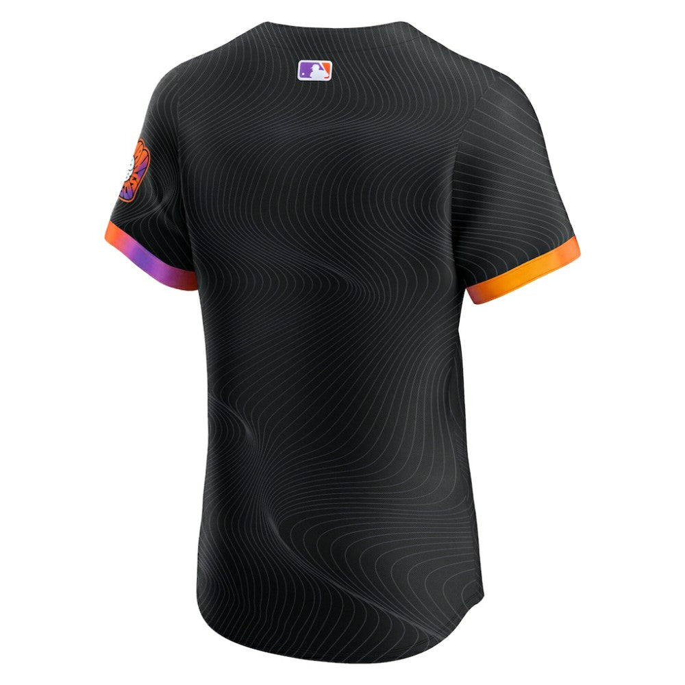 Anthracite San Francisco Giants Nike 2025 City Connect Elite Jersey