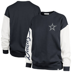 '47 Women's Double Header Rise Andie Pullover Sweatshirt - Dallas Cowboys Pullover