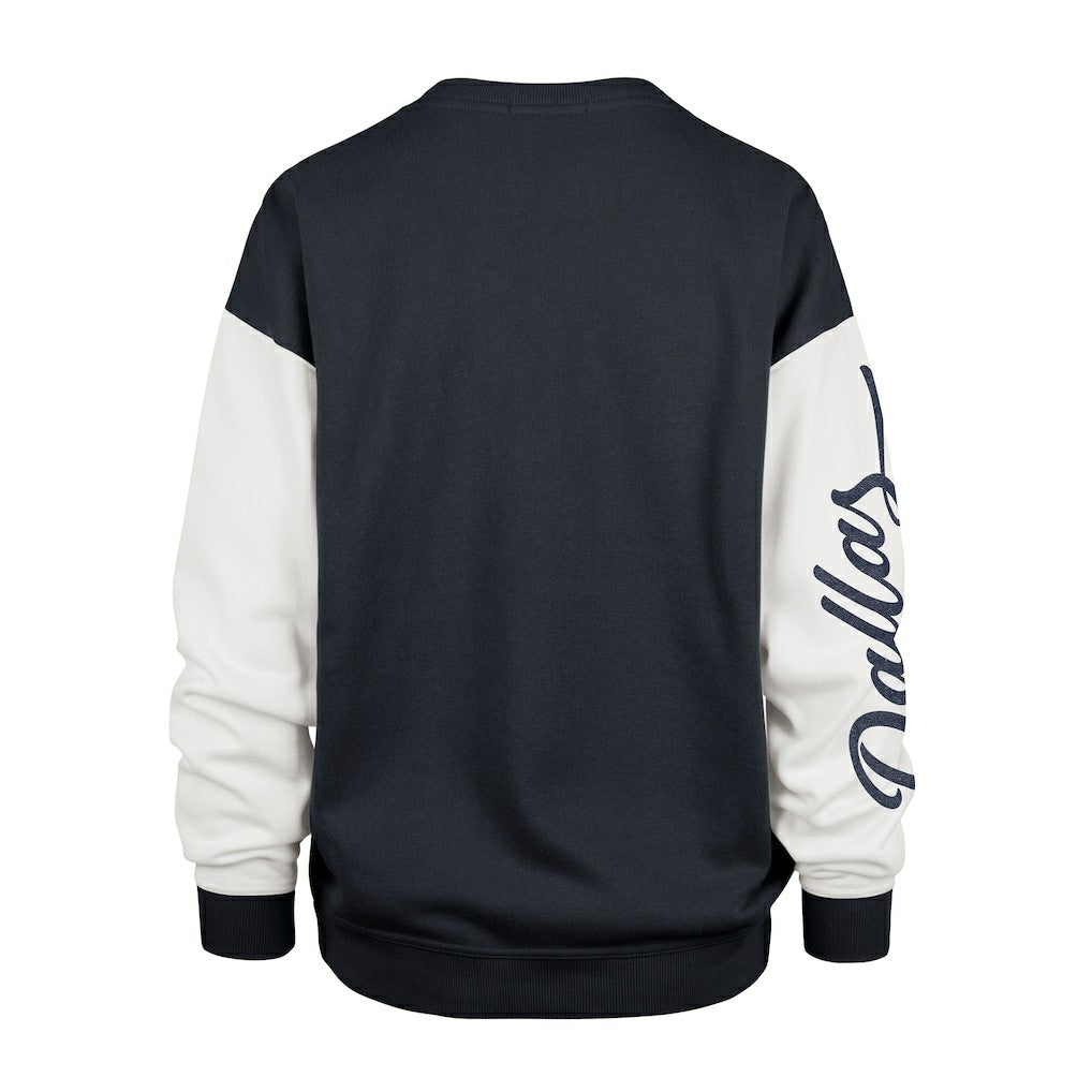 '47 Women's Double Header Rise Andie Pullover Sweatshirt - Dallas Cowboys Pullover