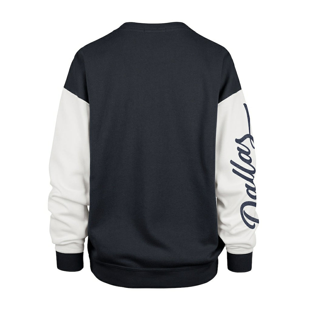 '47 Women's Double Header Rise Andie Pullover Sweatshirt - Dallas Cowboys Pullover