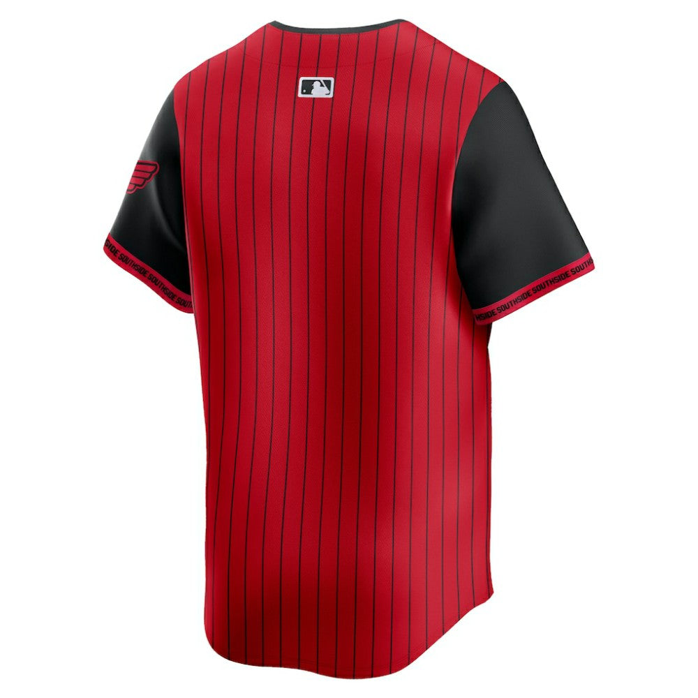 Red/Black Chicago White Sox Nike 2025 City Connect Limited Jersey