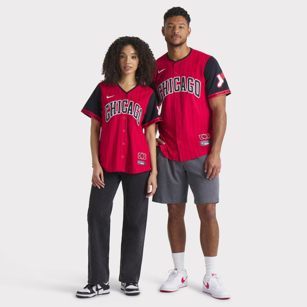 Red/Black Chicago White Sox Nike 2025 City Connect Limited Jersey