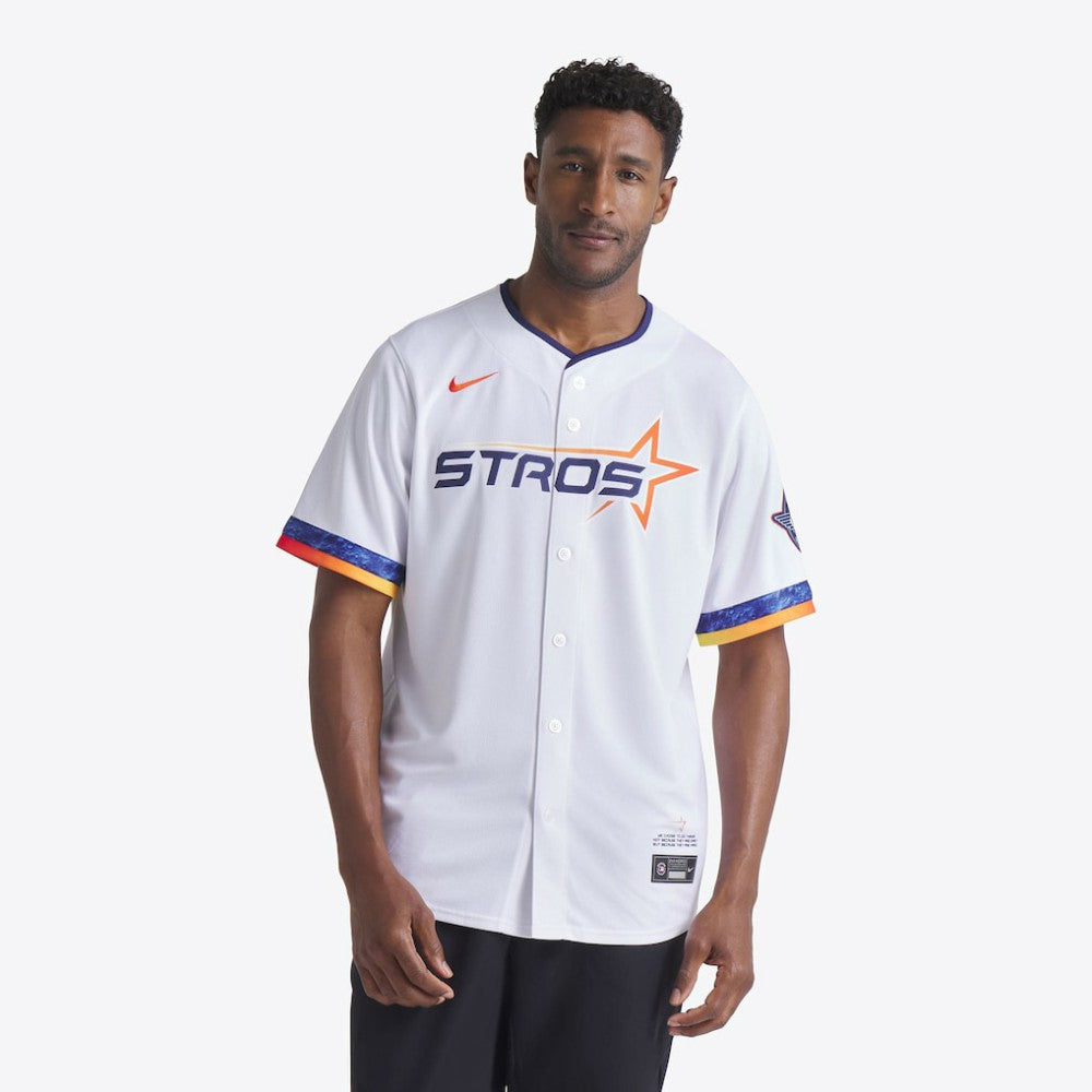 White Houston Astros Nike 2025 City Connect Limited Jersey