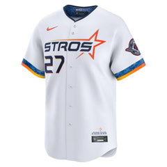 White Jose Altuve Houston Astros Nike 2025 City Connect Limited Player Jersey