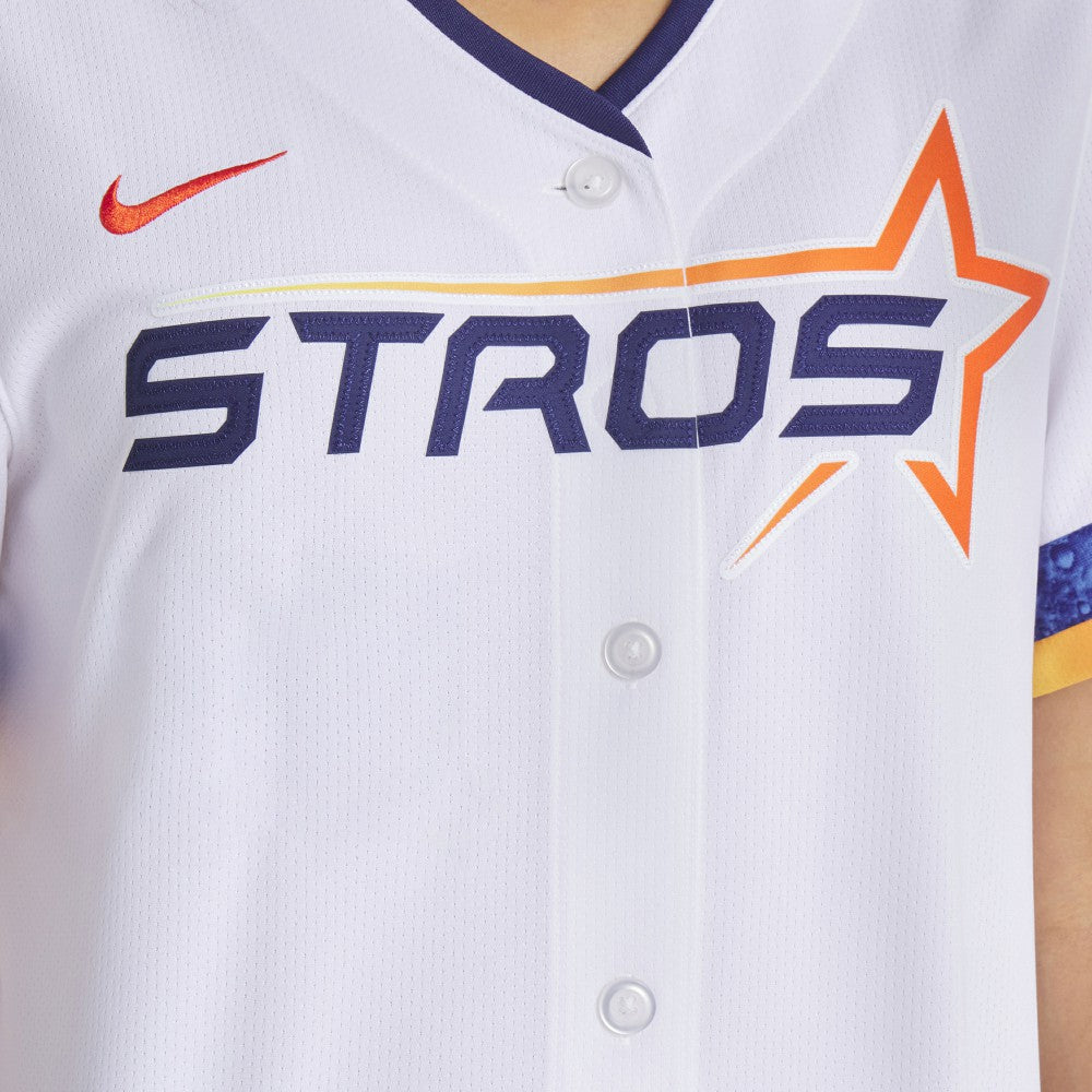 White Houston Astros Nike Women's 2025 City Connect Limited Jersey