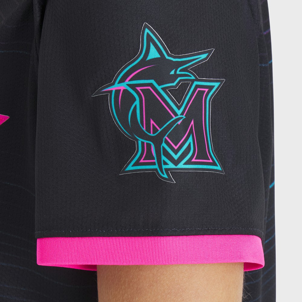 Black Miami Marlins Nike Women's 2025 City Connect Limited Jersey
