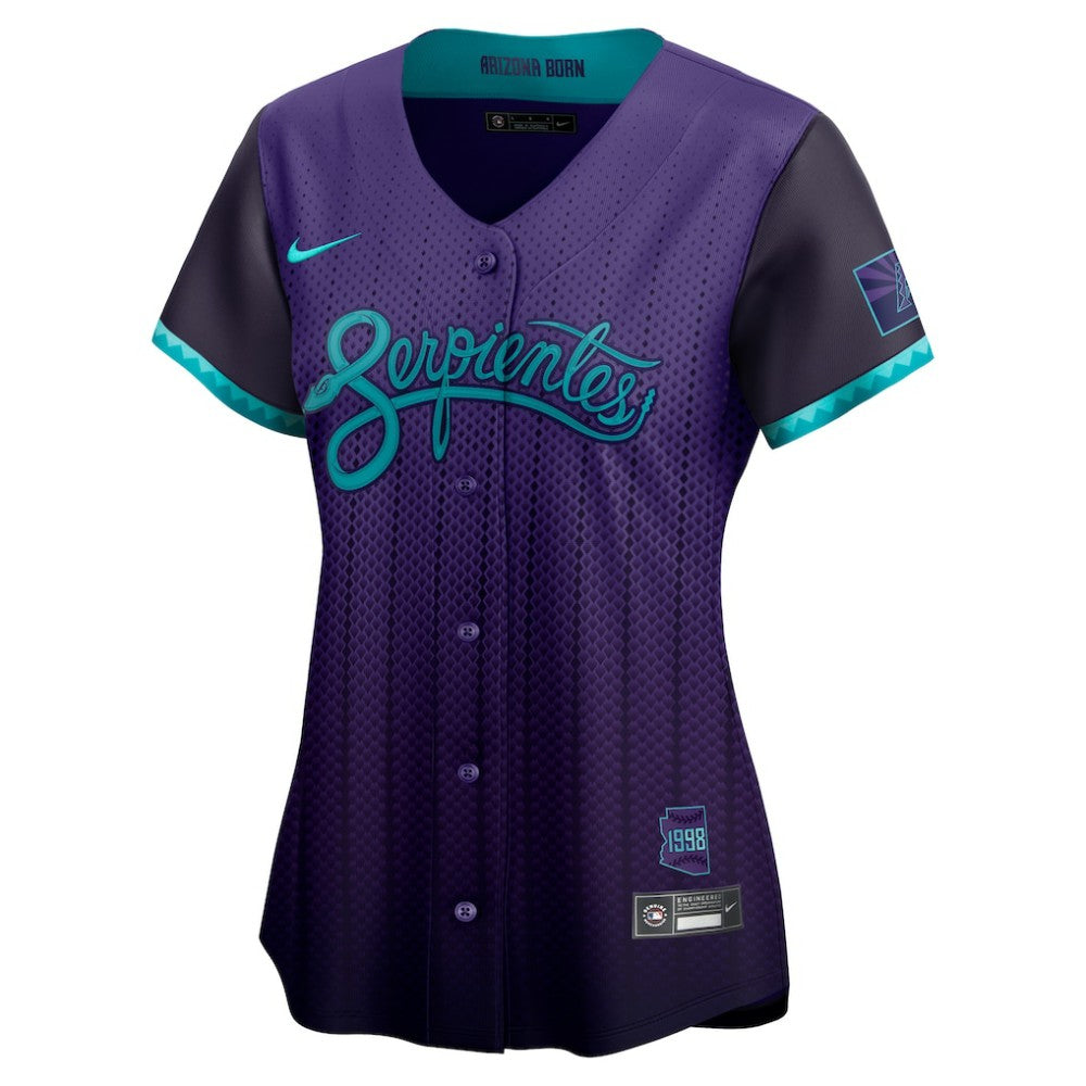 Purple Corbin Carroll Arizona Diamondbacks Nike Women's 2025 City Connect Limited Player Jersey