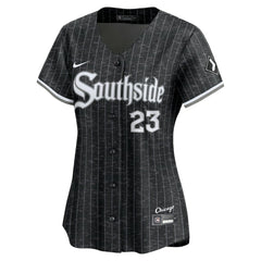 Black Andrew Benintendi Chicago White Sox Nike Women's City Connect Limited Jersey