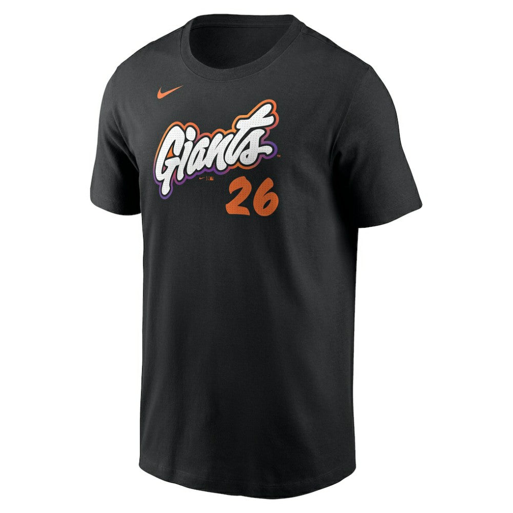 Anthracite Matt Chapman San Francisco Giants Nike 2025 City Connect Fuse Name & Number T-Shirt