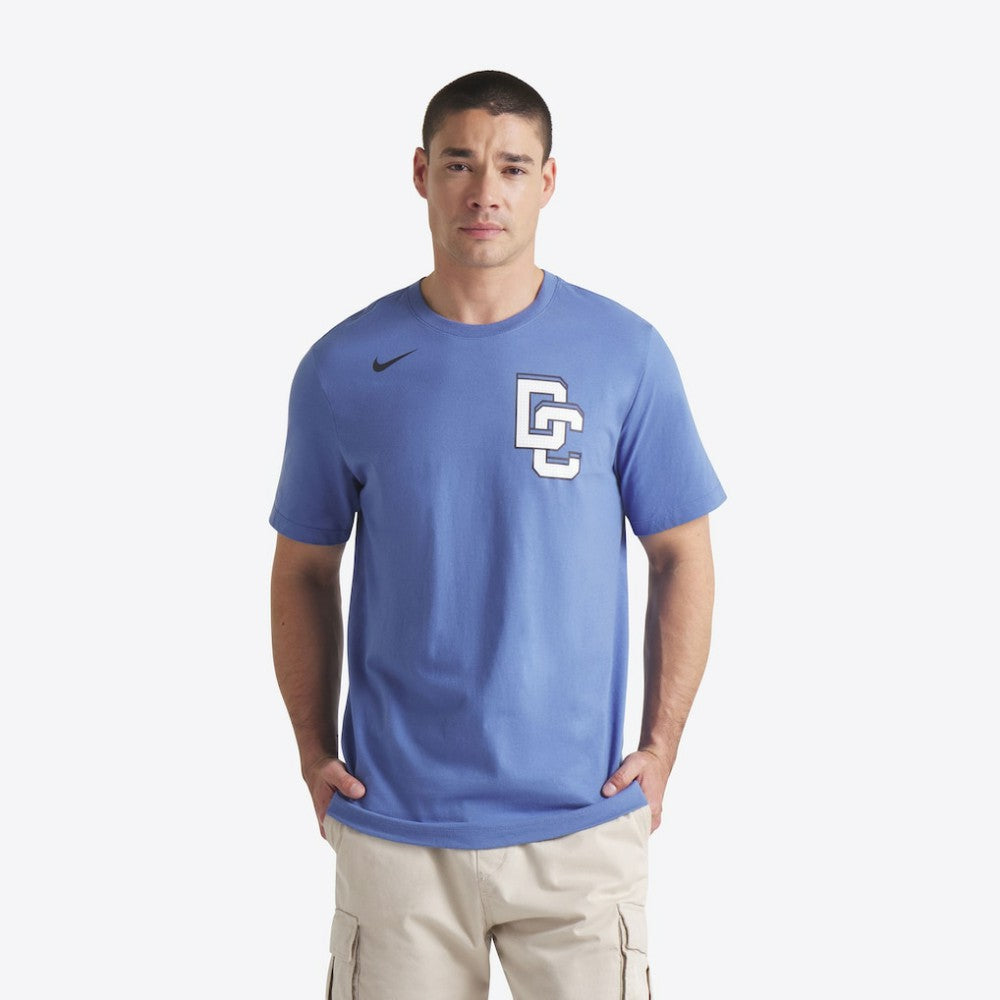 Blue CJ Abrams Washington Nationals Nike 2025 City Connect Fuse Name & Number T-Shirt