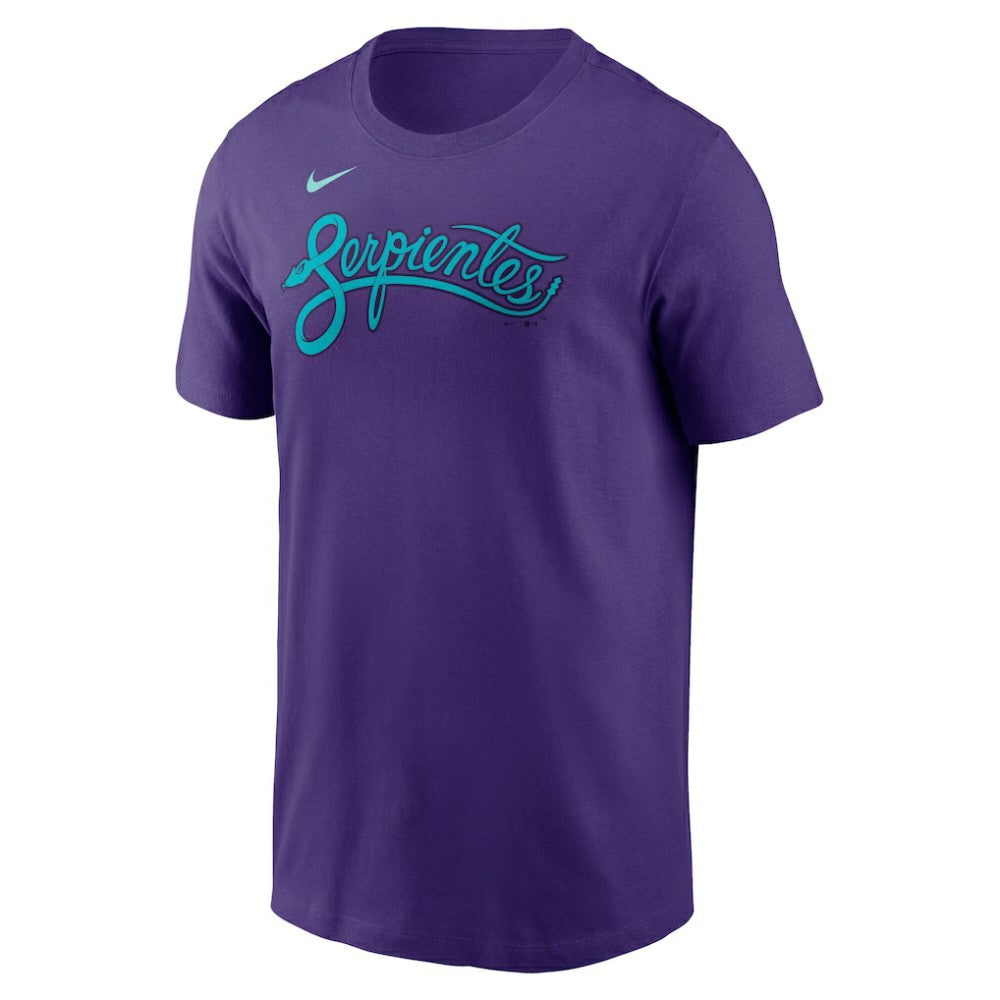 Purple Ketel Marte Arizona Diamondbacks Nike 2025 City Connect Fuse Name & Number T-Shirt