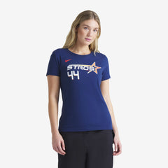 Navy Yordan Alvarez Houston Astros Nike Women's 2025 City Connect Fuse Name & Number T-Shirt