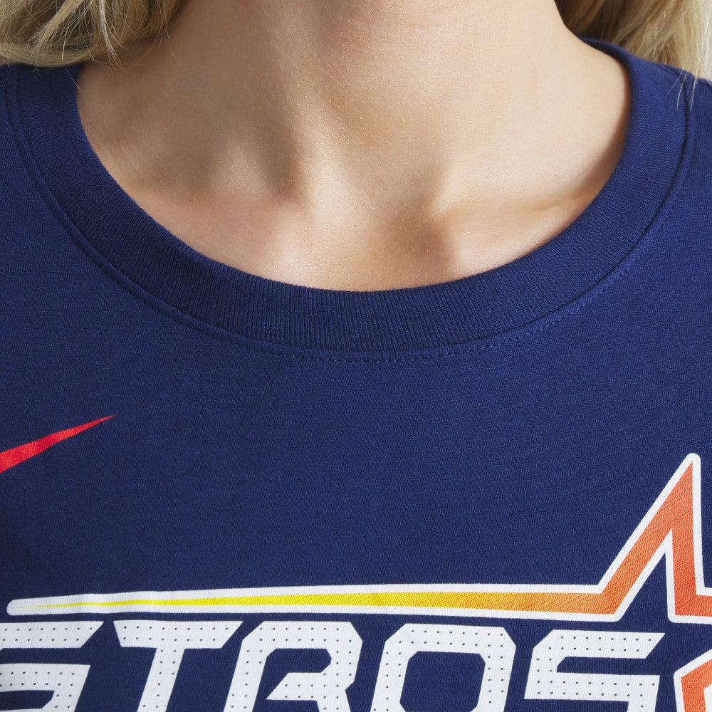 Navy Yordan Alvarez Houston Astros Nike Women's 2025 City Connect Fuse Name & Number T-Shirt