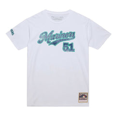 White Ichiro Suzuki Seattle Mariners Mitchell & Ness Cooperstown Collection Player T-Shirt