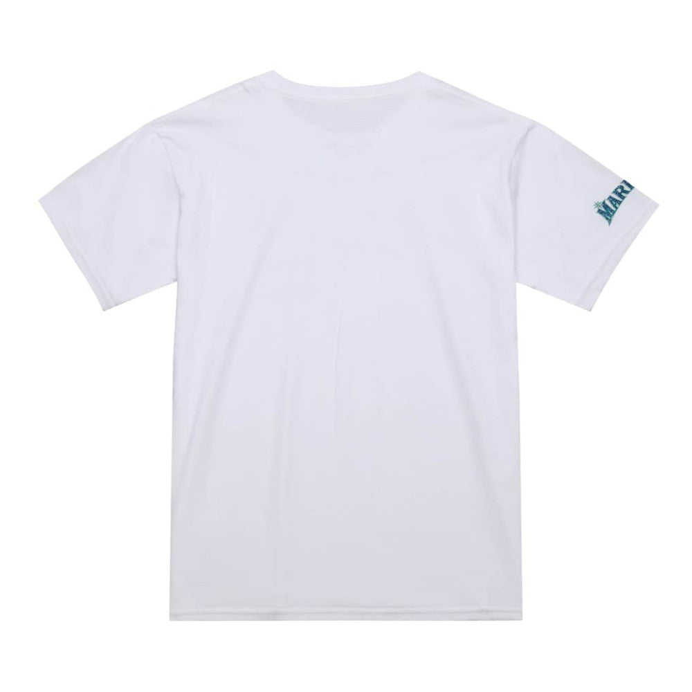 White Ichiro Suzuki Seattle Mariners Mitchell & Ness Cooperstown Collection Player T-Shirt