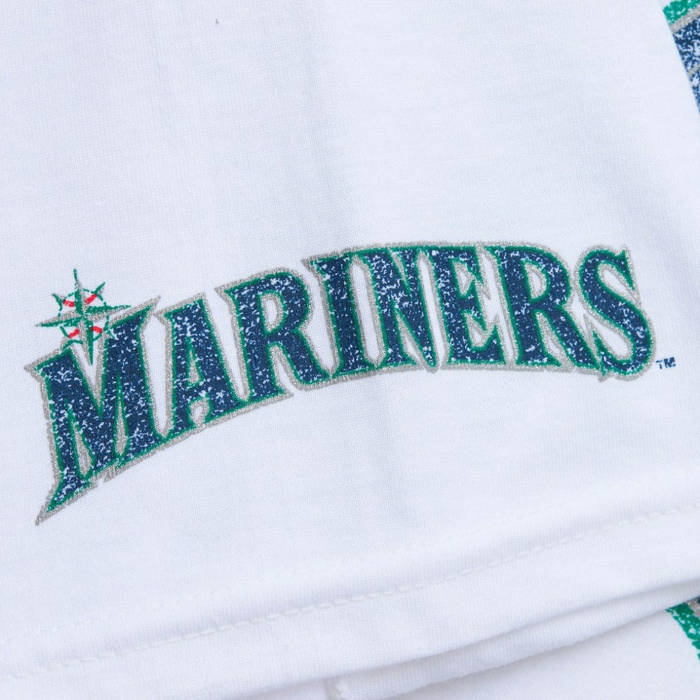 White Ichiro Suzuki Seattle Mariners Mitchell & Ness Cooperstown Collection Player T-Shirt