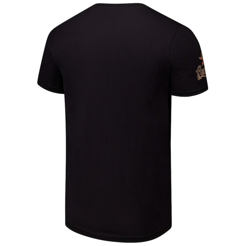 Black Craig Biggio Houston Astros Mitchell & Ness Cooperstown Collection Player T-Shirt
