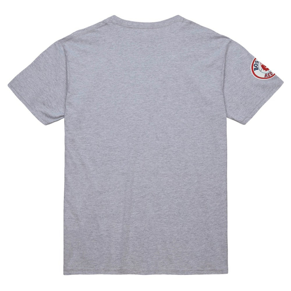Grey Heather David Ortiz Boston Red Sox Mitchell & Ness Cooperstown Collection Player T-Shirt